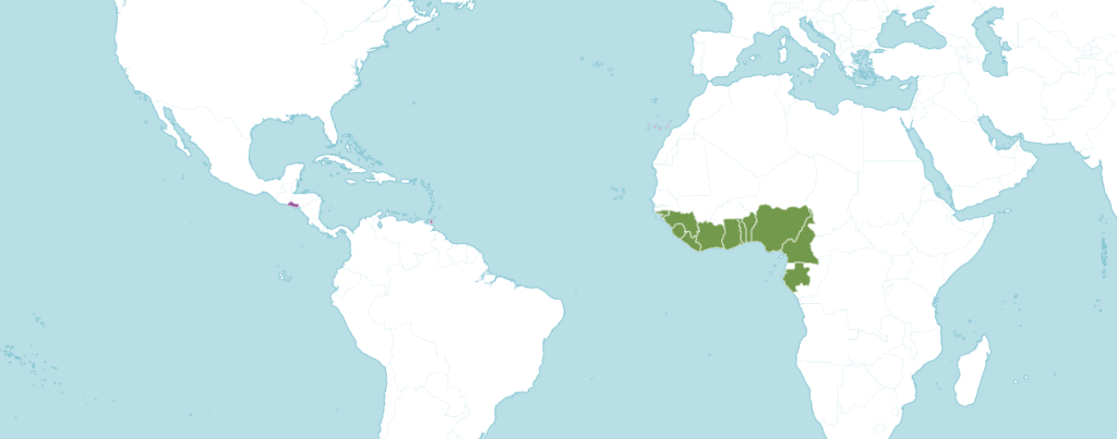 Фикус лирата ареал обитания.png